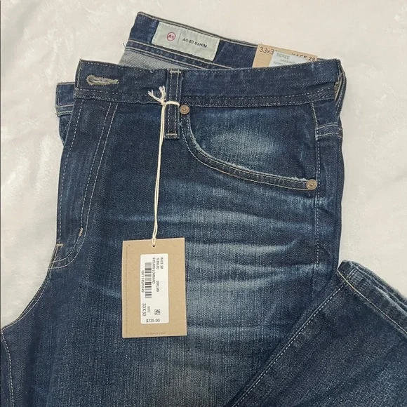 Women's Dark Blue Straight Leg Jeans - Picture 2 of 5